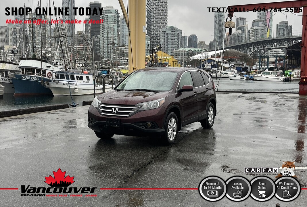 2013 Honda CR-V  - 9863227  - Vancouver Pre-Owned