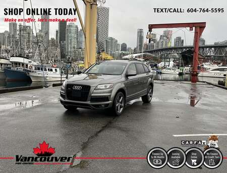 2014 Audi Q7 3.0T Sport for Sale  - 9863232  - Vancouver Pre-Owned