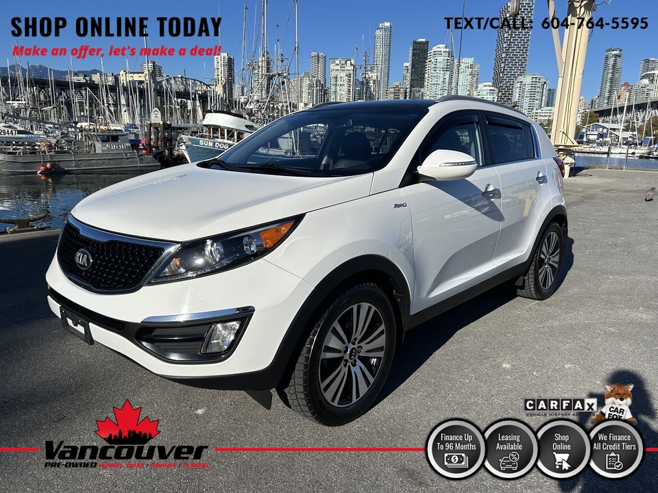 2015 Kia Sportage EX AWD  - 9863111  - Vancouver Pre-Owned