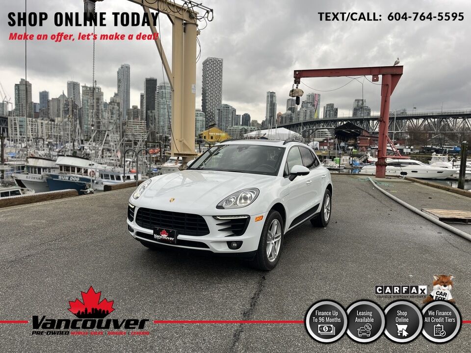 2018 Porsche Macan  - Vancouver Pre-Owned