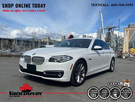 2014 BMW 5 Series  - Vancouver Pre-Owned