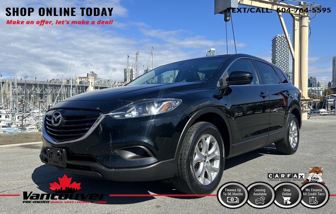 2015 Mazda CX-9 TOURING AWD  - 9863132  - Vancouver Pre-Owned