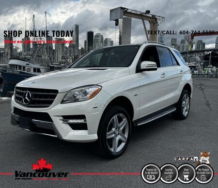 2012 Mercedes-Benz M-Class  - Vancouver Pre-Owned