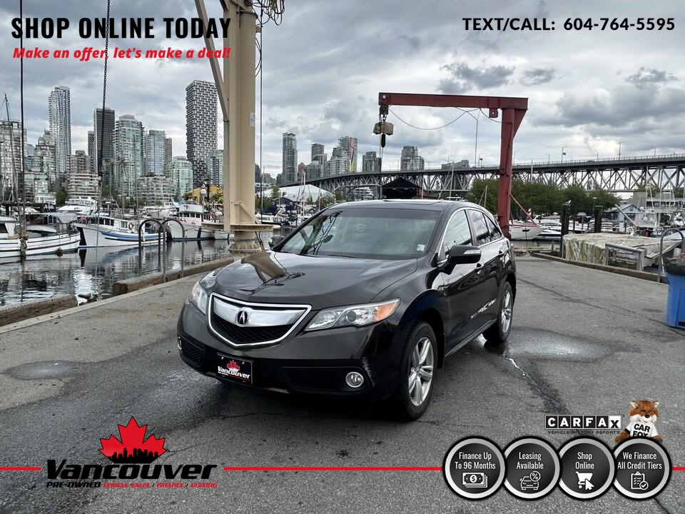 2014 Acura RDX Tech Pkg AWD  - 9863378  - Vancouver Pre-Owned
