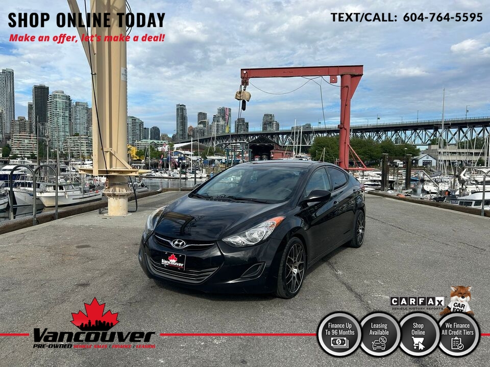 2013 Hyundai Elantra  - 9863406  - Vancouver Pre-Owned