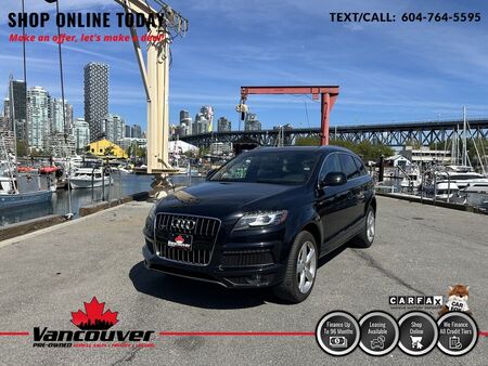 2012 Audi Q7  - Vancouver Pre-Owned