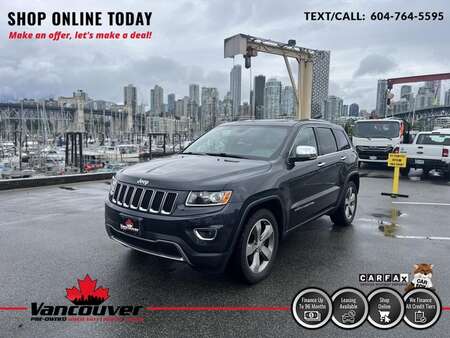 2014 Jeep Grand Cherokee Limited 4WD for Sale  - 9863415  - Vancouver Pre-Owned