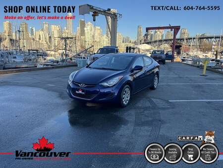 2013 Hyundai Elantra  for Sale  - 9863262  - Vancouver Pre-Owned