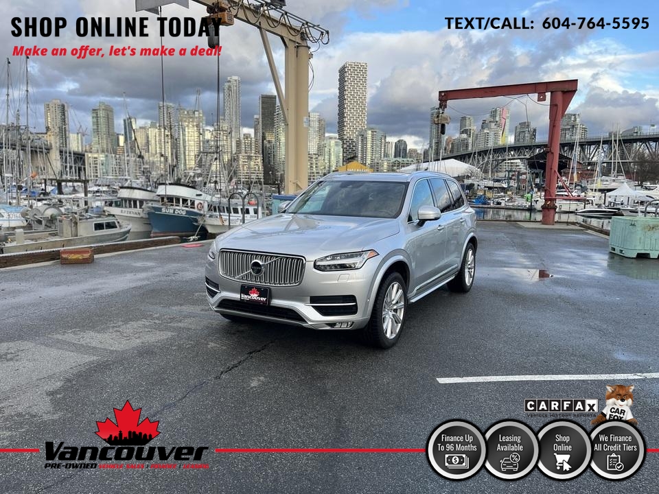 2016 Volvo XC90 T6 Inscription AWD  - 9863277  - Vancouver Pre-Owned