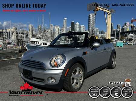 2010 Mini Cooper Convertible BASE for Sale  - 9863103  - Vancouver Pre-Owned