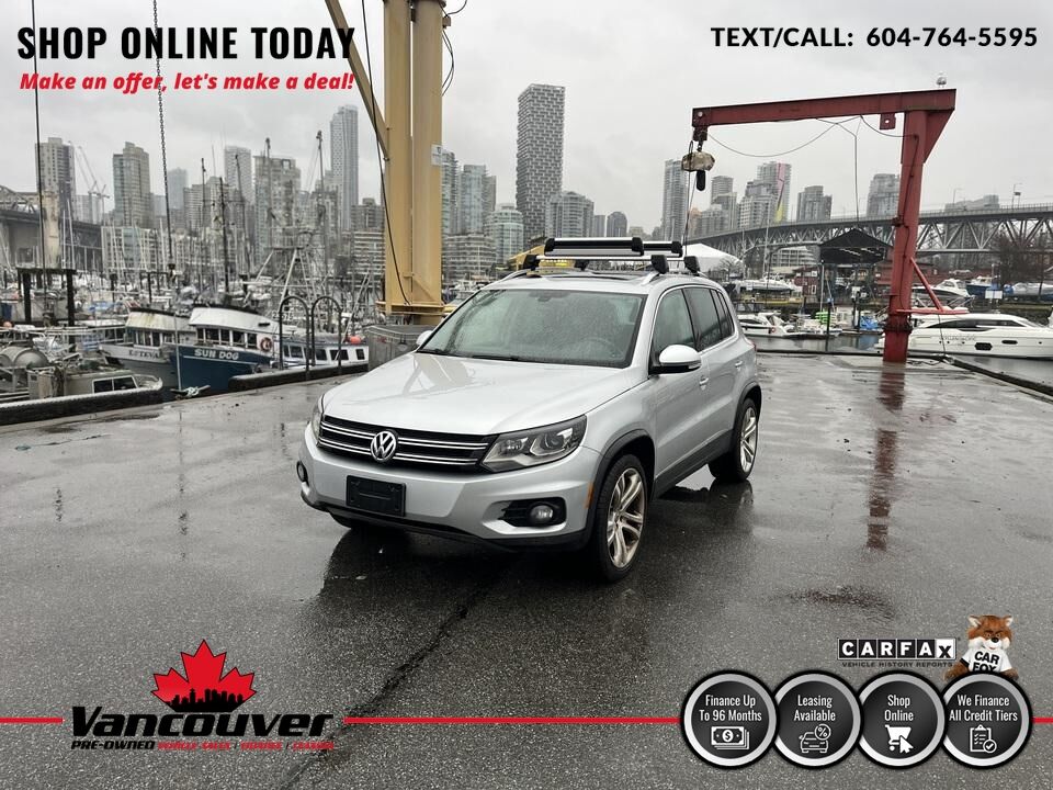 2012 Volkswagen Tiguan  - Vancouver Pre-Owned