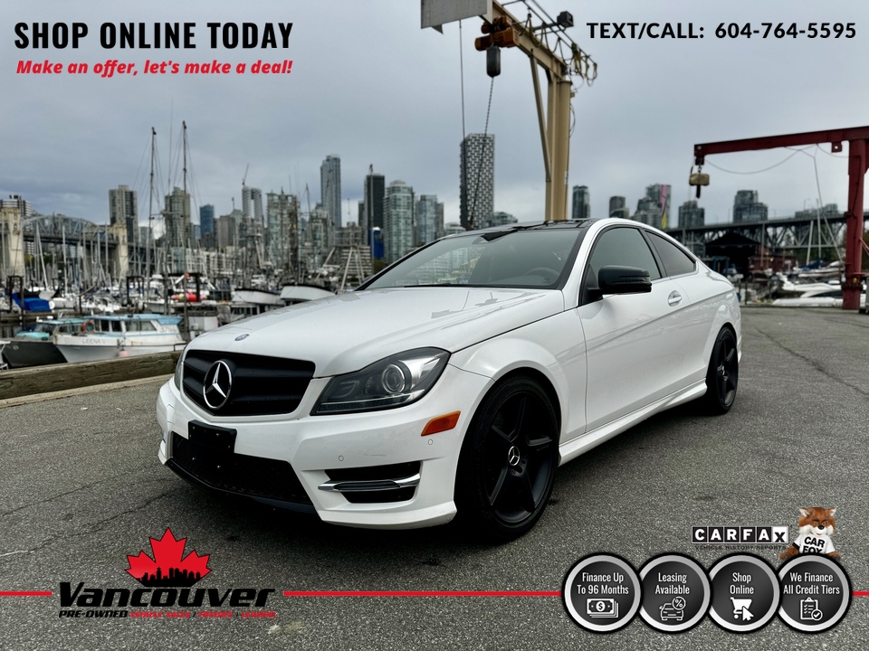 2014 Mercedes-Benz C-Class 4MATIC AWD  - 9863009  - Vancouver Pre-Owned