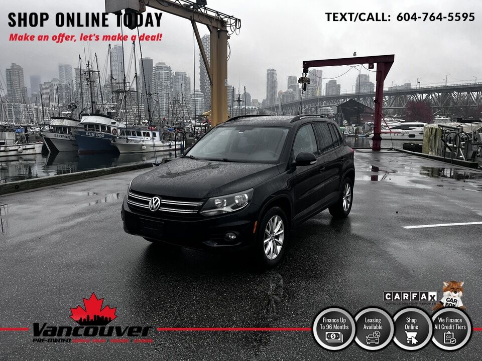 2017 Volkswagen Tiguan  - Vancouver Pre-Owned