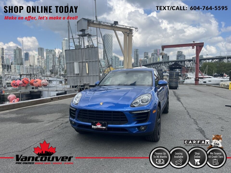 2015 Porsche Macan  - Vancouver Pre-Owned