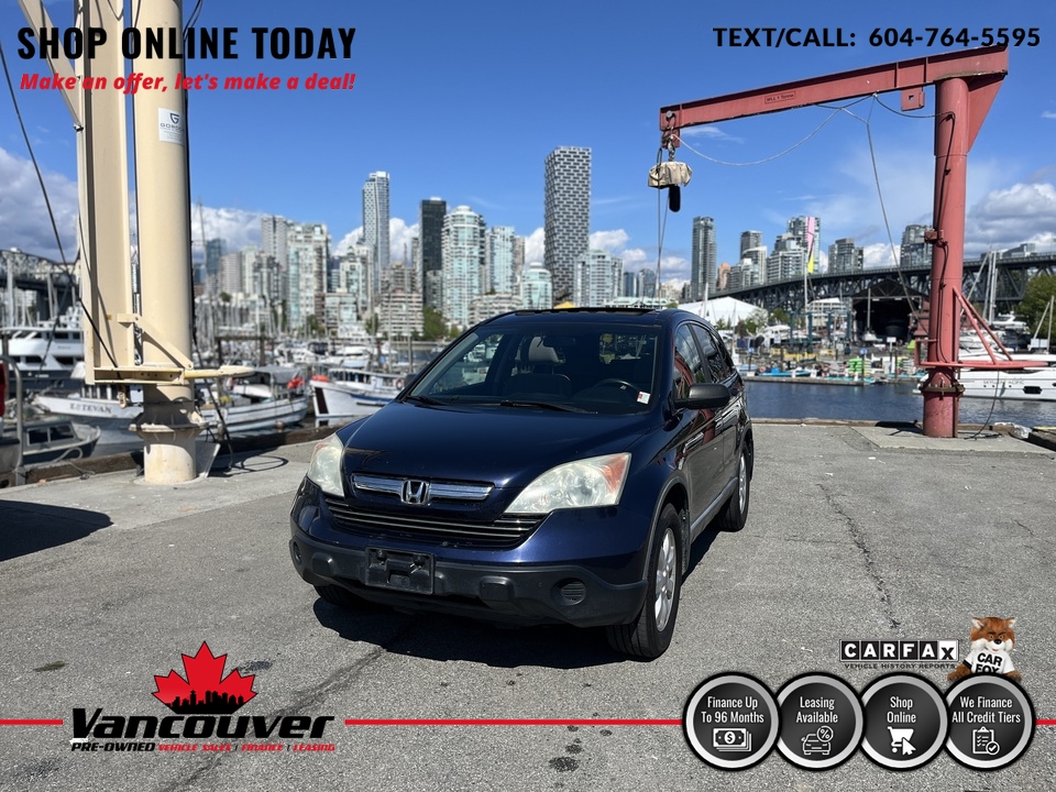 2008 Honda CR-V EX 4WD  - 9863381  - Vancouver Pre-Owned