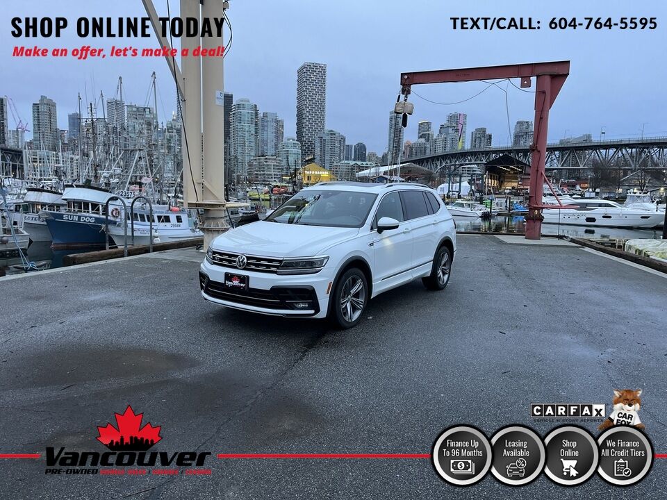 2018 Volkswagen Tiguan  - Vancouver Pre-Owned