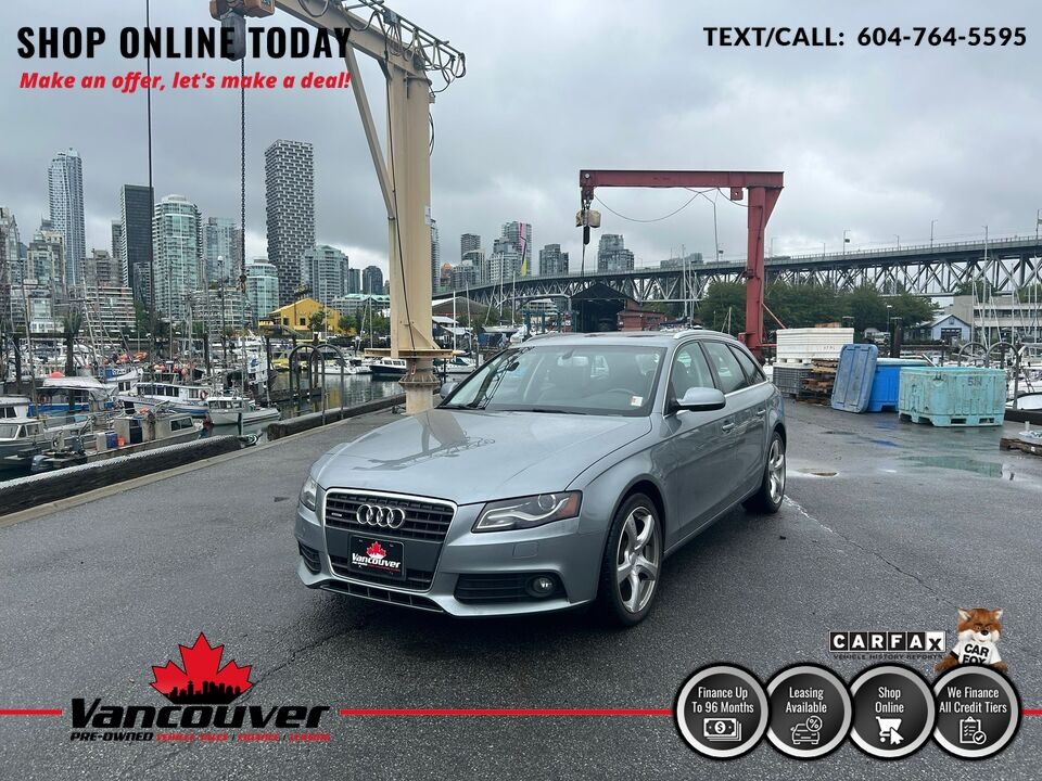 2011 Audi A4  - Vancouver Pre-Owned