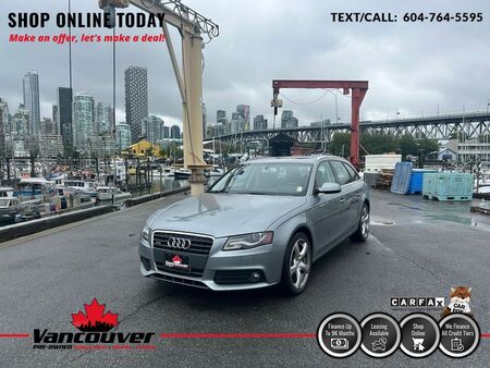 2011 Audi A4  - Vancouver Pre-Owned