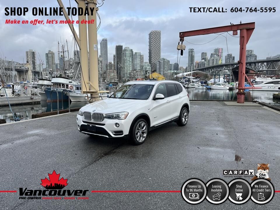 2015 BMW X3  - Vancouver Pre-Owned