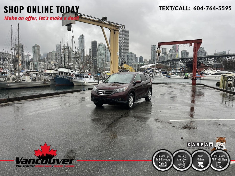 2013 Honda CR-V EX AWD  - 9863227  - Vancouver Pre-Owned