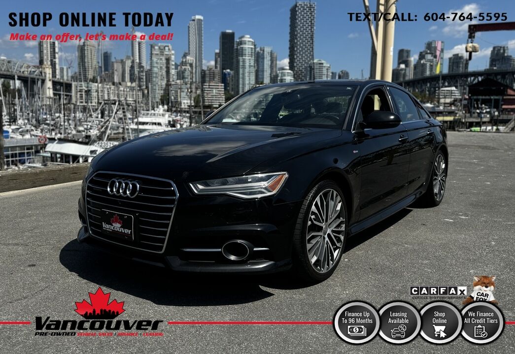 2016 Audi A6  - Vancouver Pre-Owned