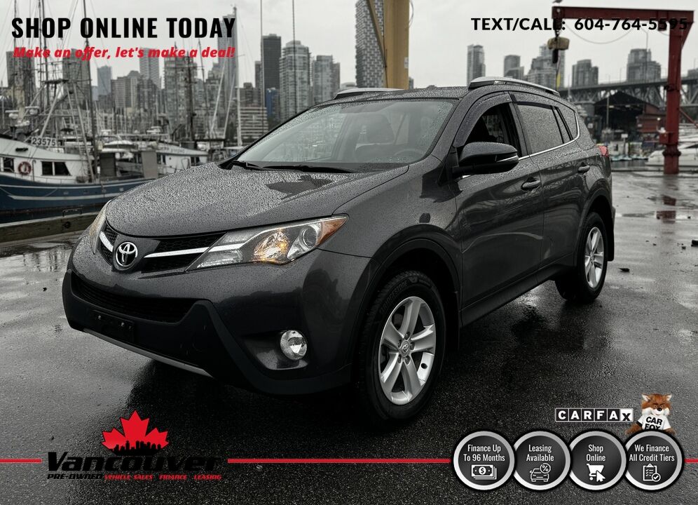 2013 Toyota RAV-4  - Vancouver Pre-Owned