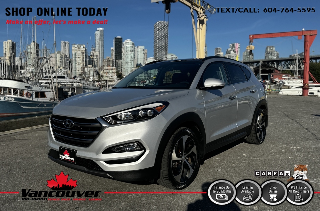 2016 Hyundai Tucson ULTIMATE AWD  - 9863121  - Vancouver Pre-Owned