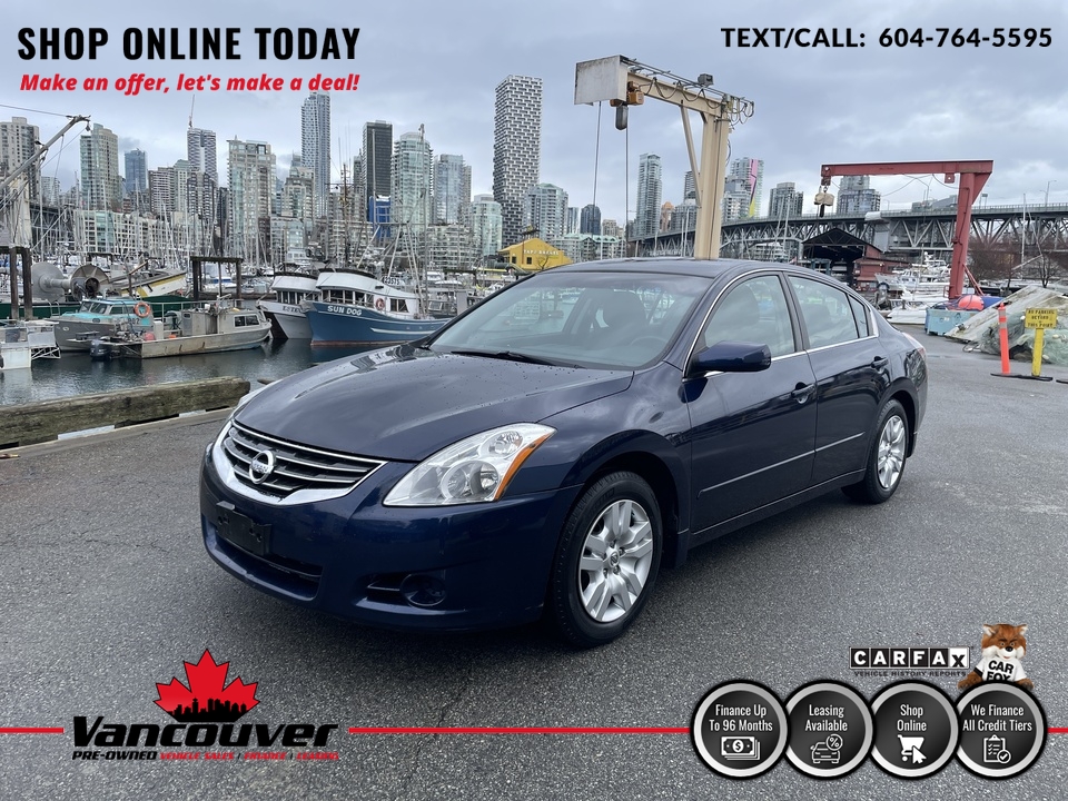 2012 Nissan Altima 2.5 S - Stock # 9862959 - Vancouver, BC V6J 1K2