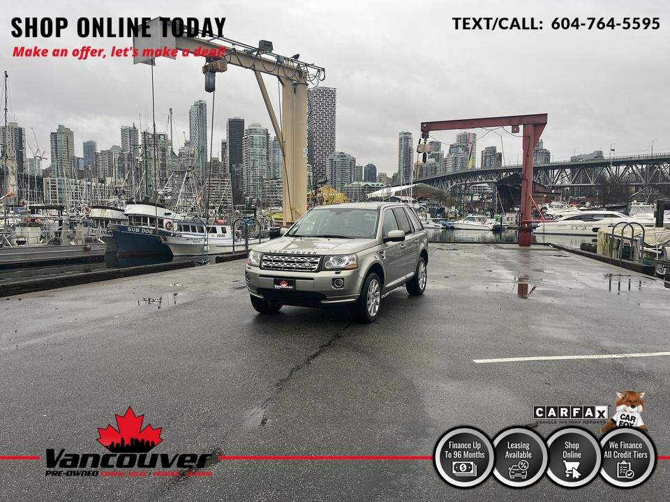 2013 Land Rover LR2 HSE AWD  - 9863230  - Vancouver Pre-Owned