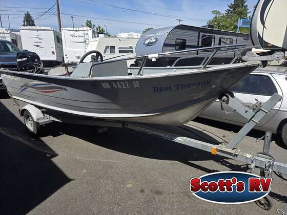 2011 Smoker Alaskan 15' Aluminum 4 Stroke EFI 