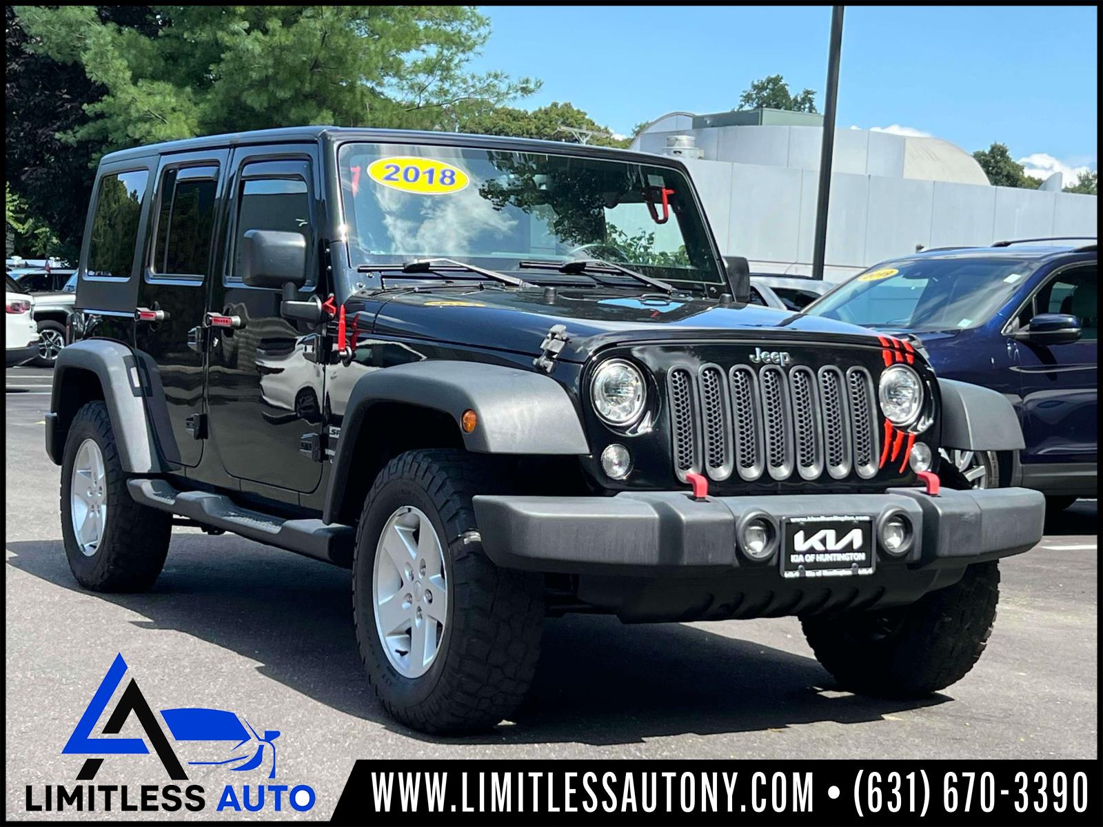 2018 Jeep Wrangler Sport S  - KU5103P  - Limitless Autos