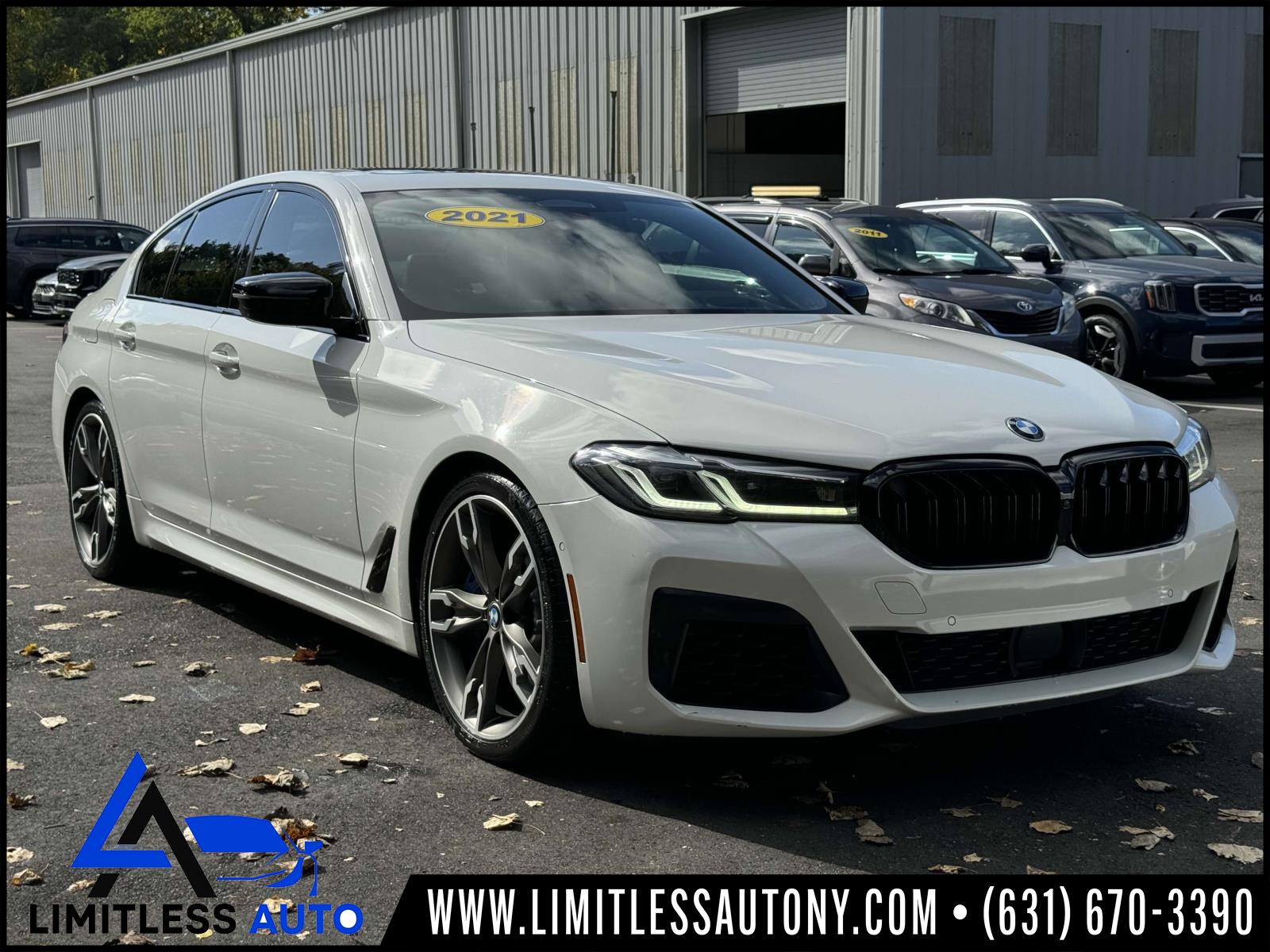 2021 BMW 5 Series M550i xDrive  - KU5223P  - Limitless Autos