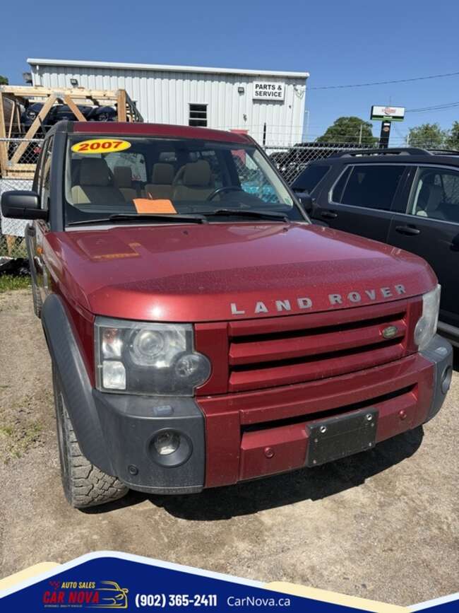 2007 Land Rover LR3 for Sale  - 407037  - Car Nova Auto Sales