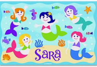 Mermaid & Sea Creature Placemats