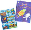 1-2-3 Blast Off with Me Personalized Activity Book with Stickers