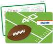 Personalized Football Fan Activity Placemat