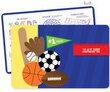 Personalized All Sports Activity Placemat