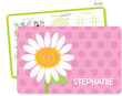 Personalized Big Daisy Activity Placemat
