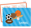 Sports Fan Personalized Activity Placemat