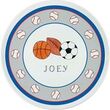 Sports Fan Personalized Plate