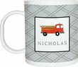 Fire Truck Personalized Mug