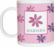 Flower Power Personalized Mug