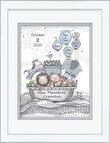 Personalized Noah's Ark Nursery Wall Art