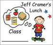 Personalized Lunch Bag Stickers