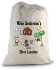 Personalized Camp Laundry Bag for Boys