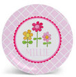 Daisies Personalized Plate