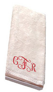 Personalized Fingertip Guest Towel (Available with Initial, Name or Monogram)
