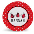 Ladybugs Personalized Plate