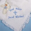 Personalized God Bless Baby Boy Afghan
