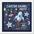 Personalized Outer Space Nursery Wall Art